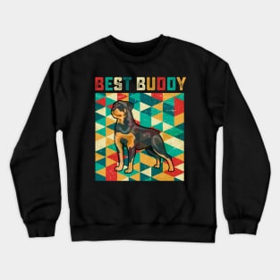 Best Buddy Rottweiler Crewneck Sweatshirt